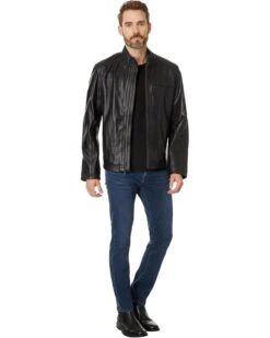 Cole Haan Smooth Lamb Jacket | Coats & Outerwear -Mode Shoe Shop 613nzkNAWL. AC SR736920