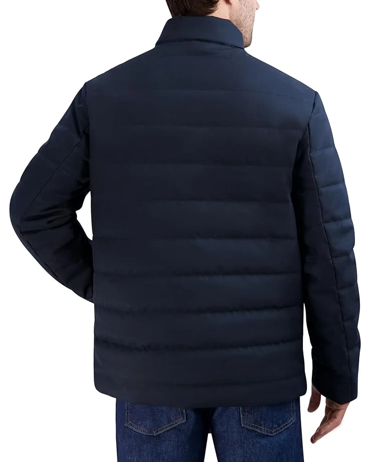 Cole Haan Quilted Heather Twill Jacket | Coats & Outerwear 4 Cole Haan Quilted Heather Twill Jacket | Coats & Outerwear - Image 2