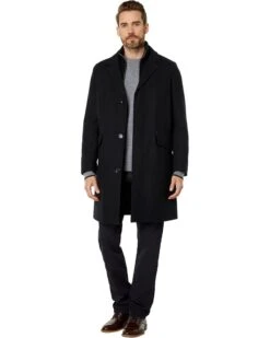 Cole Haan 39" Classic Wool Twill with Bib | Coats & Outerwear -Mode Shoe Shop 61H57sqQu2L. AC SR736920