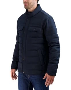 Cole Haan Quilted Heather Twill Jacket | Coats & Outerwear