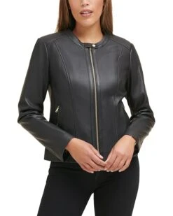 Cole Haan Leather Jacket | Coats & Outerwear