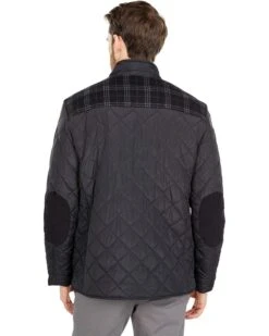 Cole Haan 29" Essential Quilt Mixed Media Multi Pocket Jacket | Coats & Outerwear -Mode Shoe Shop 71bog6HCfVL. AC SR736920