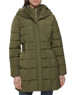 Cole Haan Taffeta Down Coat With Bib | Coats & Outerwear 11 Cole Haan Taffeta Down Coat With Bib | Coats & Outerwear -Mode Shoe Shop 71nsx7M3YJL. AC SR736920