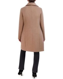Cole Haan Double Face Wool Button-Up Coat with Convertible Collar | Coats & Outerwear -Mode Shoe Shop 816ScJxLpiL. AC SR736920