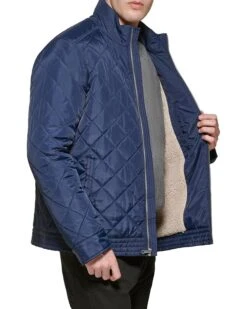 Cole Haan Quilted Jacket With Faux Sherpa Lining | Coats & Outerwear 9 Cole Haan Quilted Jacket With Faux Sherpa Lining | Coats & Outerwear -Mode Shoe Shop 81J3fWqUxUL. AC SR736920