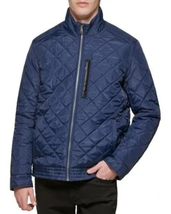 Cole Haan Quilted Jacket With Faux Sherpa Lining | Coats & Outerwear