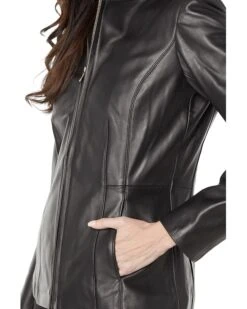 Cole Haan Wing Collar Leather Jacket | Coats & Outerwear 8 Cole Haan Wing Collar Leather Jacket | Coats & Outerwear -Mode Shoe Shop 81iwS7qe49L. AC SR736920