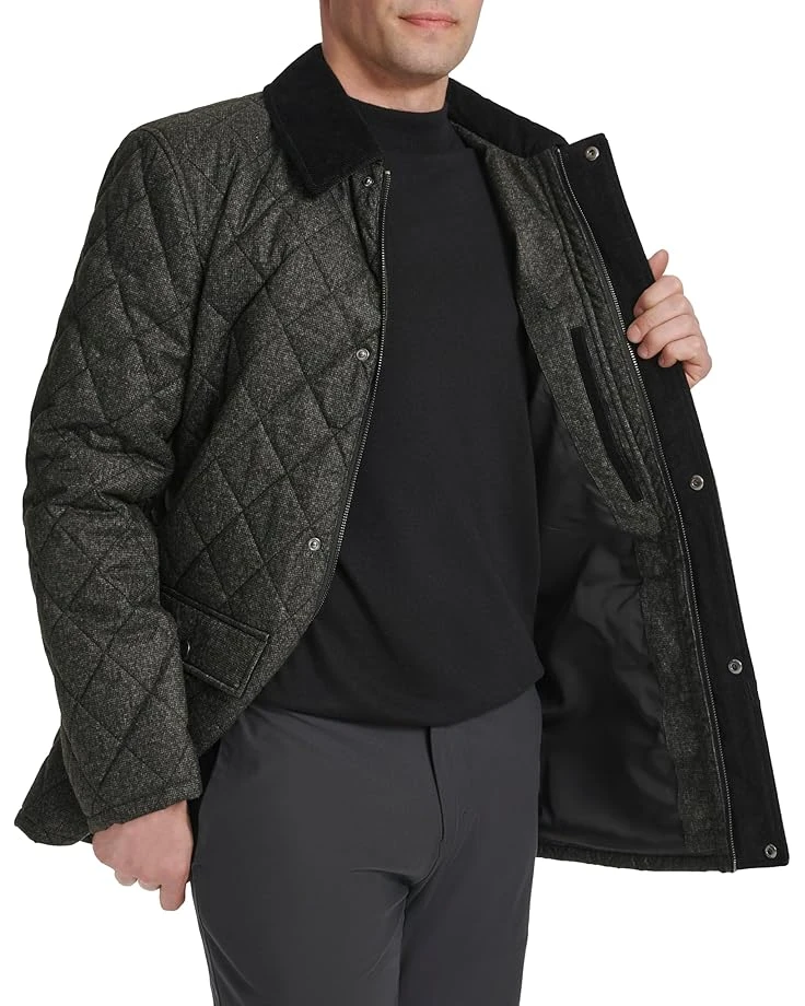Cole Haan Diamond Quilted Barn Jacket | Coats & Outerwear 5 Cole Haan Diamond Quilted Barn Jacket | Coats & Outerwear - Image 3