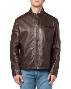 Cole Haan Smooth Lamb Jacket | Coats & Outerwear -Mode Shoe Shop 81wlN19PqL. AC SR736920