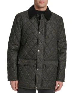 Cole Haan Diamond Quilted Barn Jacket | Coats & Outerwear